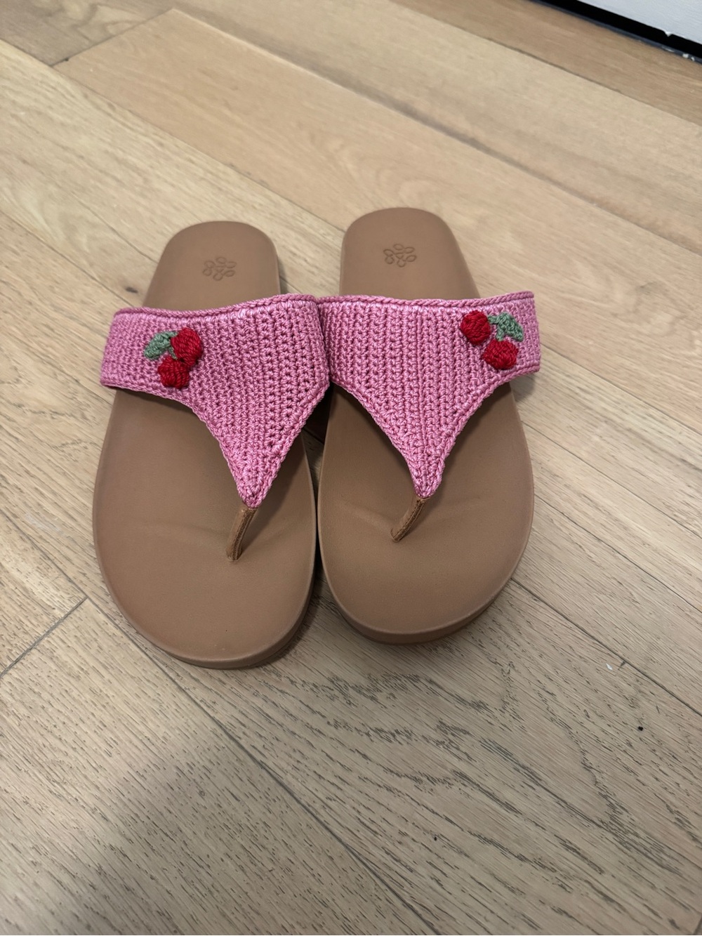NWOT Cherry Sandals
